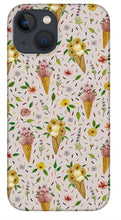 Load image into Gallery viewer, Floral Ice Cream Pattern - Phone Case