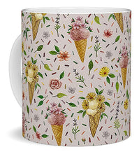 Load image into Gallery viewer, Floral Ice Cream Pattern - Mug