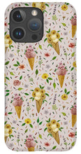 Load image into Gallery viewer, Floral Ice Cream Pattern - Phone Case