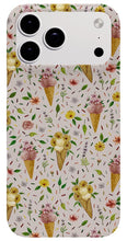 Load image into Gallery viewer, Floral Ice Cream Pattern - Phone Case