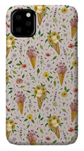 Load image into Gallery viewer, Floral Ice Cream Pattern - Phone Case