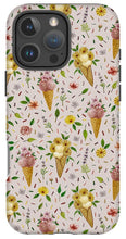 Load image into Gallery viewer, Floral Ice Cream Pattern - Phone Case