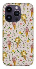 Load image into Gallery viewer, Floral Ice Cream Pattern - Phone Case