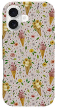 Load image into Gallery viewer, Floral Ice Cream Pattern - Phone Case