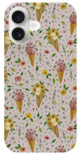 Load image into Gallery viewer, Floral Ice Cream Pattern - Phone Case