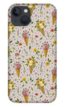 Load image into Gallery viewer, Floral Ice Cream Pattern - Phone Case