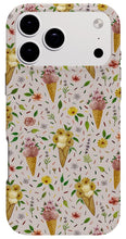 Load image into Gallery viewer, Floral Ice Cream Pattern - Phone Case