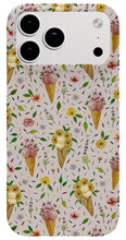 Load image into Gallery viewer, Floral Ice Cream Pattern - Phone Case