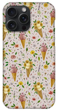 Load image into Gallery viewer, Floral Ice Cream Pattern - Phone Case
