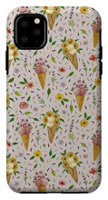 Load image into Gallery viewer, Floral Ice Cream Pattern - Phone Case