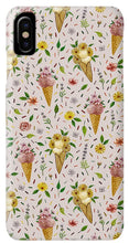 Load image into Gallery viewer, Floral Ice Cream Pattern - Phone Case