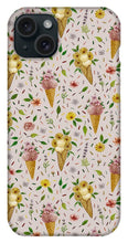 Load image into Gallery viewer, Floral Ice Cream Pattern - Phone Case