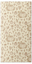 Load image into Gallery viewer, Floral Ink Pumpkin Pattern - Beach Towel