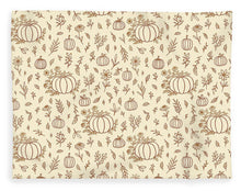 Load image into Gallery viewer, Floral Ink Pumpkin Pattern - Blanket