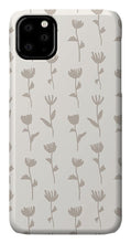 Load image into Gallery viewer, Ink Flower Pattern - Phone Case