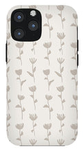 Load image into Gallery viewer, Ink Flower Pattern - Phone Case