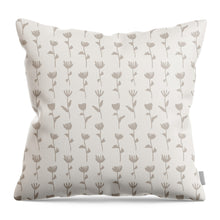 Load image into Gallery viewer, Ink Flower Pattern - Throw Pillow