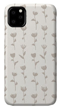 Load image into Gallery viewer, Ink Flower Pattern - Phone Case
