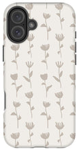 Load image into Gallery viewer, Ink Flower Pattern - Phone Case