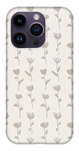 Load image into Gallery viewer, Ink Flower Pattern - Phone Case