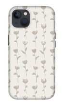 Load image into Gallery viewer, Ink Flower Pattern - Phone Case