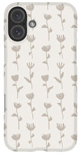 Load image into Gallery viewer, Ink Flower Pattern - Phone Case