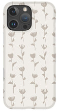 Load image into Gallery viewer, Ink Flower Pattern - Phone Case