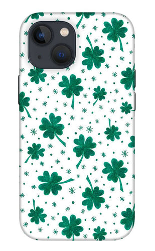 Four Leaf Clover St. Patrick's Day Pattern - Phone Case