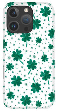 Load image into Gallery viewer, Four Leaf Clover St. Patrick's Day Pattern - Phone Case