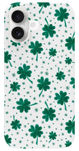 Load image into Gallery viewer, Four Leaf Clover St. Patrick's Day Pattern - Phone Case