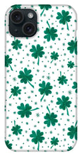 Load image into Gallery viewer, Four Leaf Clover St. Patrick's Day Pattern - Phone Case