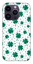 Load image into Gallery viewer, Four Leaf Clover St. Patrick's Day Pattern - Phone Case
