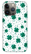 Load image into Gallery viewer, Four Leaf Clover St. Patrick's Day Pattern - Phone Case