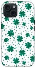 Load image into Gallery viewer, Four Leaf Clover St. Patrick's Day Pattern - Phone Case