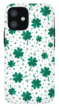 Load image into Gallery viewer, Four Leaf Clover St. Patrick's Day Pattern - Phone Case