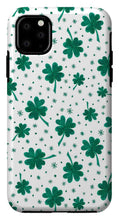 Load image into Gallery viewer, Four Leaf Clover St. Patrick's Day Pattern - Phone Case