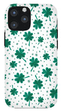 Load image into Gallery viewer, Four Leaf Clover St. Patrick's Day Pattern - Phone Case