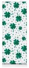 Load image into Gallery viewer, Four Leaf Clover St. Patrick&#39;s Day Pattern - Yoga Mat