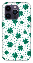 Load image into Gallery viewer, Four Leaf Clover St. Patrick's Day Pattern - Phone Case