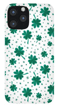 Load image into Gallery viewer, Four Leaf Clover St. Patrick's Day Pattern - Phone Case