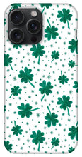 Load image into Gallery viewer, Four Leaf Clover St. Patrick's Day Pattern - Phone Case