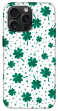 Load image into Gallery viewer, Four Leaf Clover St. Patrick's Day Pattern - Phone Case