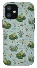 Load image into Gallery viewer, Frog and Dragonfly Pattern - Phone Case