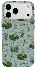 Load image into Gallery viewer, Frog and Dragonfly Pattern - Phone Case
