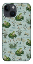 Load image into Gallery viewer, Frog and Dragonfly Pattern - Phone Case