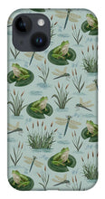 Load image into Gallery viewer, Frog and Dragonfly Pattern - Phone Case