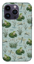 Load image into Gallery viewer, Frog and Dragonfly Pattern - Phone Case