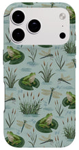 Load image into Gallery viewer, Frog and Dragonfly Pattern - Phone Case