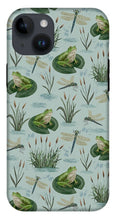 Load image into Gallery viewer, Frog and Dragonfly Pattern - Phone Case