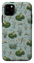 Load image into Gallery viewer, Frog and Dragonfly Pattern - Phone Case